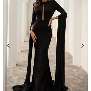 Morticia Addams style dress